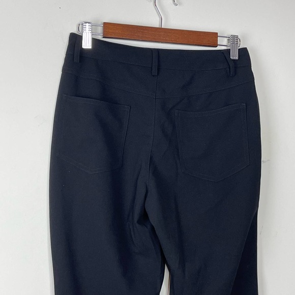 BCBGeneration Black Knit Twill Pants NWT Size 2XS - Picture 5 of 7